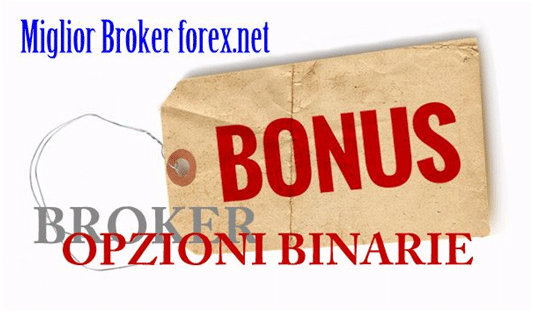 opzioni binarie e bonus senza deposito