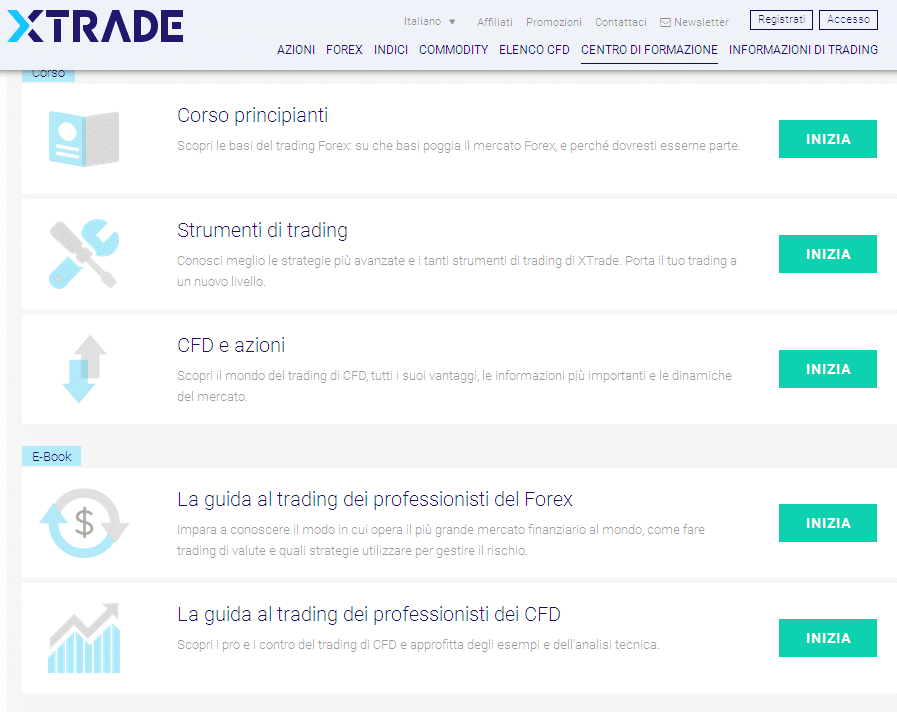 centro educazionale xtrade