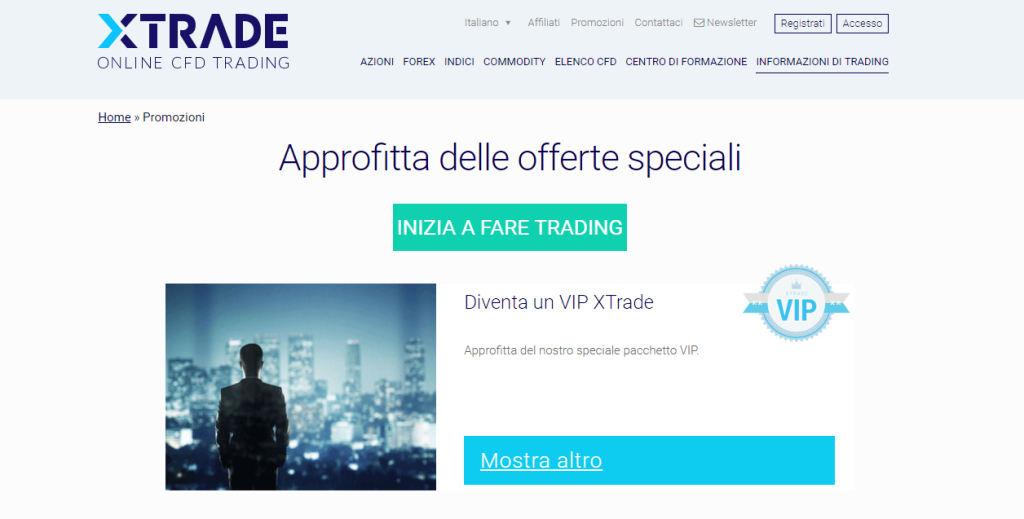 xtrade conti