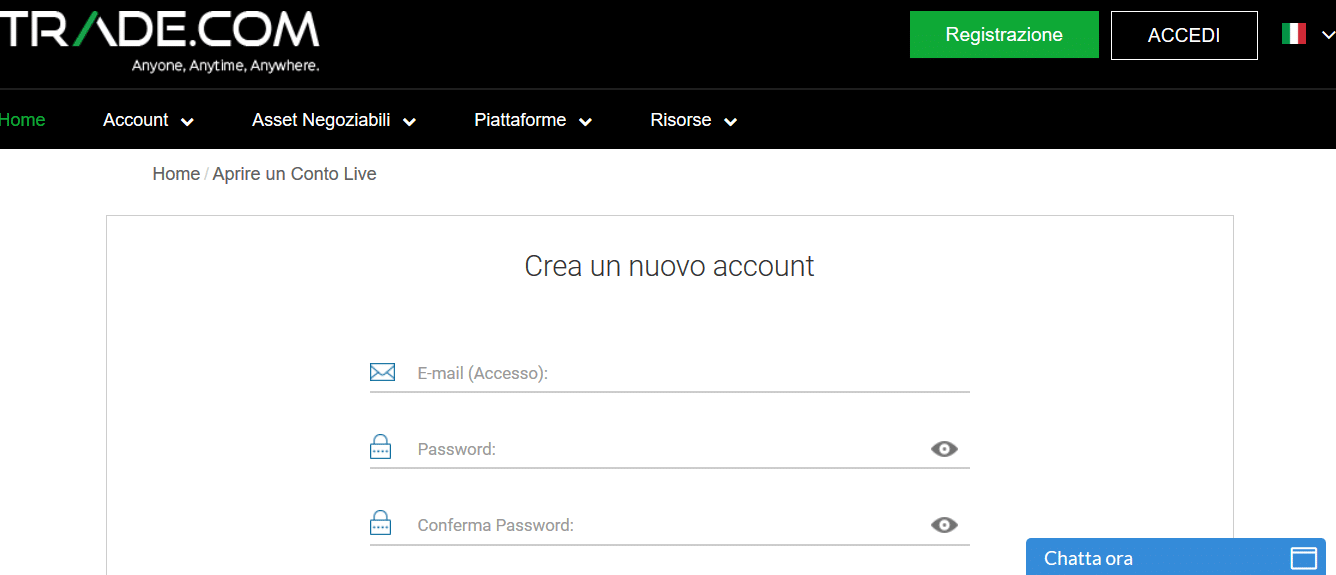 conto live trade conto live trade