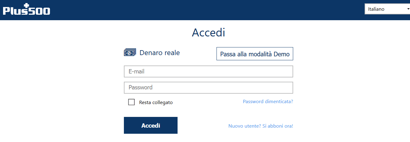 accesso online reale accesso reale