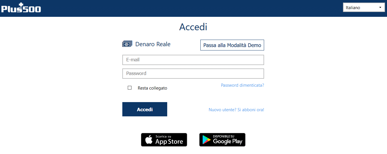 accesso servizi broker accesso conto