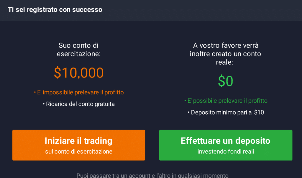 Scelta Demo