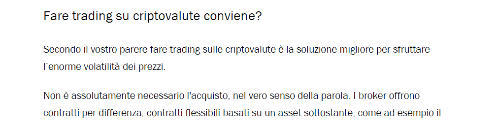 cripto convenienza convenienza cripto