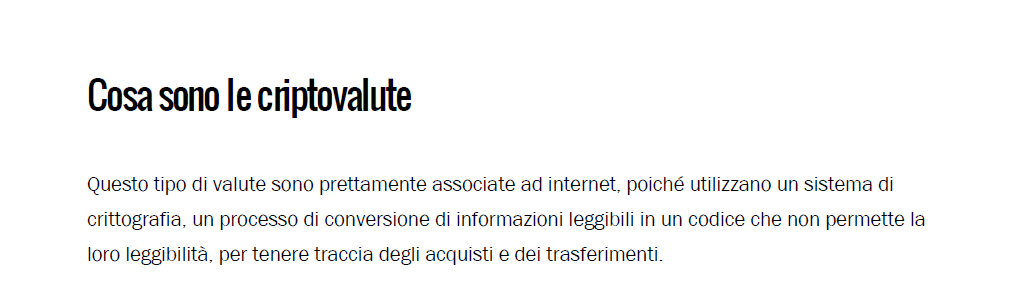 formazione online cripto formazione