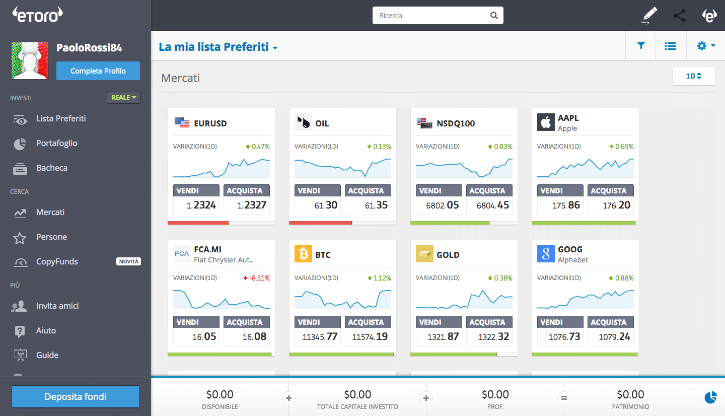 etoro trading piattaforma eToro