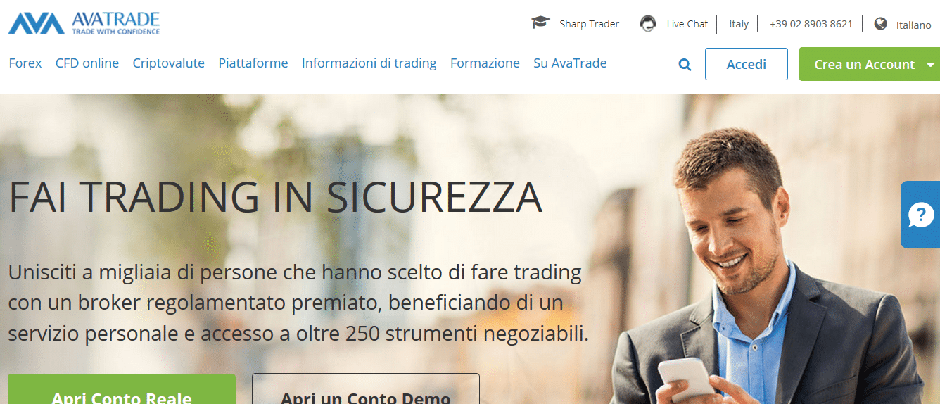 pagina ufficiale broker pagina ufficiale