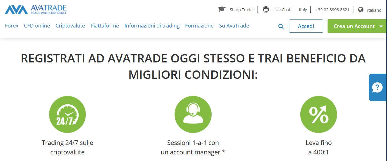 registrazione Avatrade registrazione Avatrade