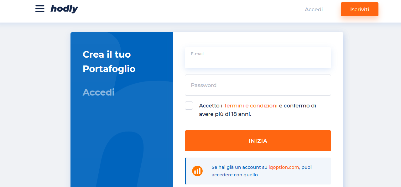 servizio hodly servizio hodly