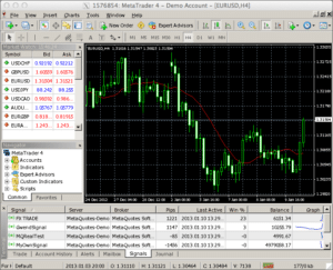 Metatrader main page