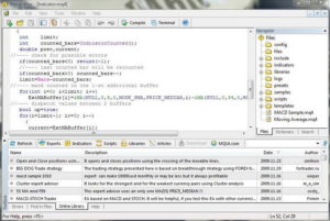 Metatrader linguaggio programmazione
