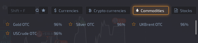 asset trading pocket option