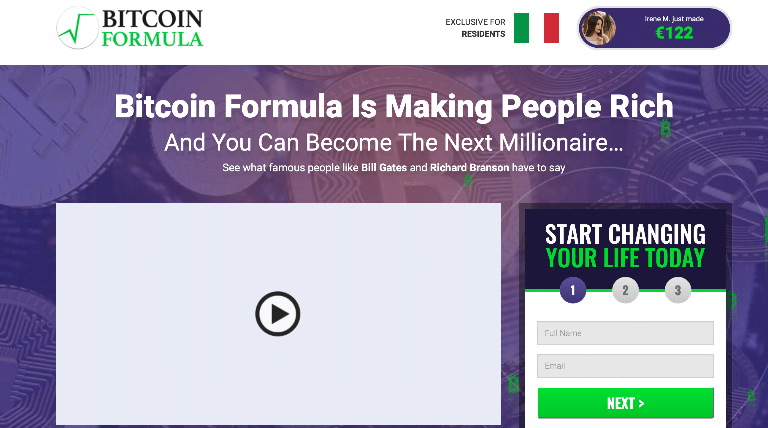recensione formula bitcoin