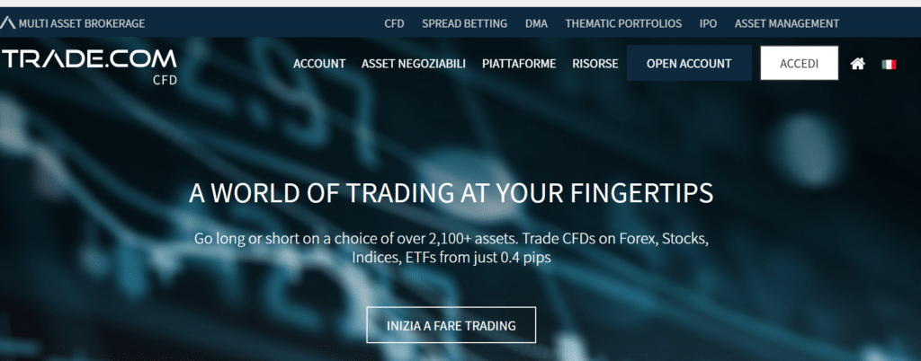 sito ufficiale di trade.co