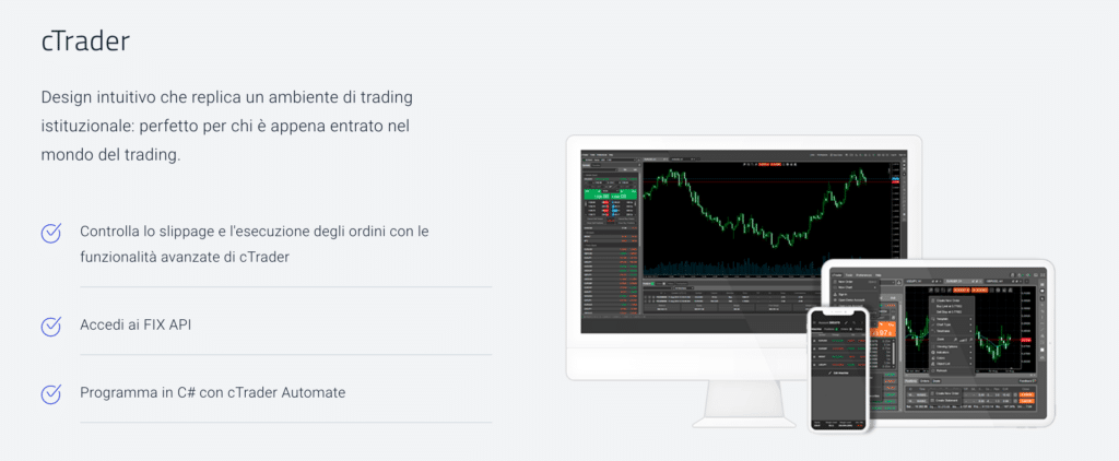 offerta piattaforma trading cTrader su Pepperstone