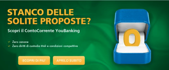 pubblicità Youbanking