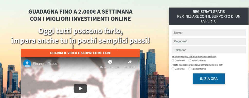 Invest Advisors è un sistema sicuro per guadagnare investendo online o una truffa solamente? scopriamolo insieme