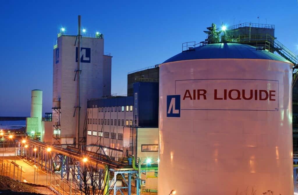 Air Liquide è leader dei gas industriali