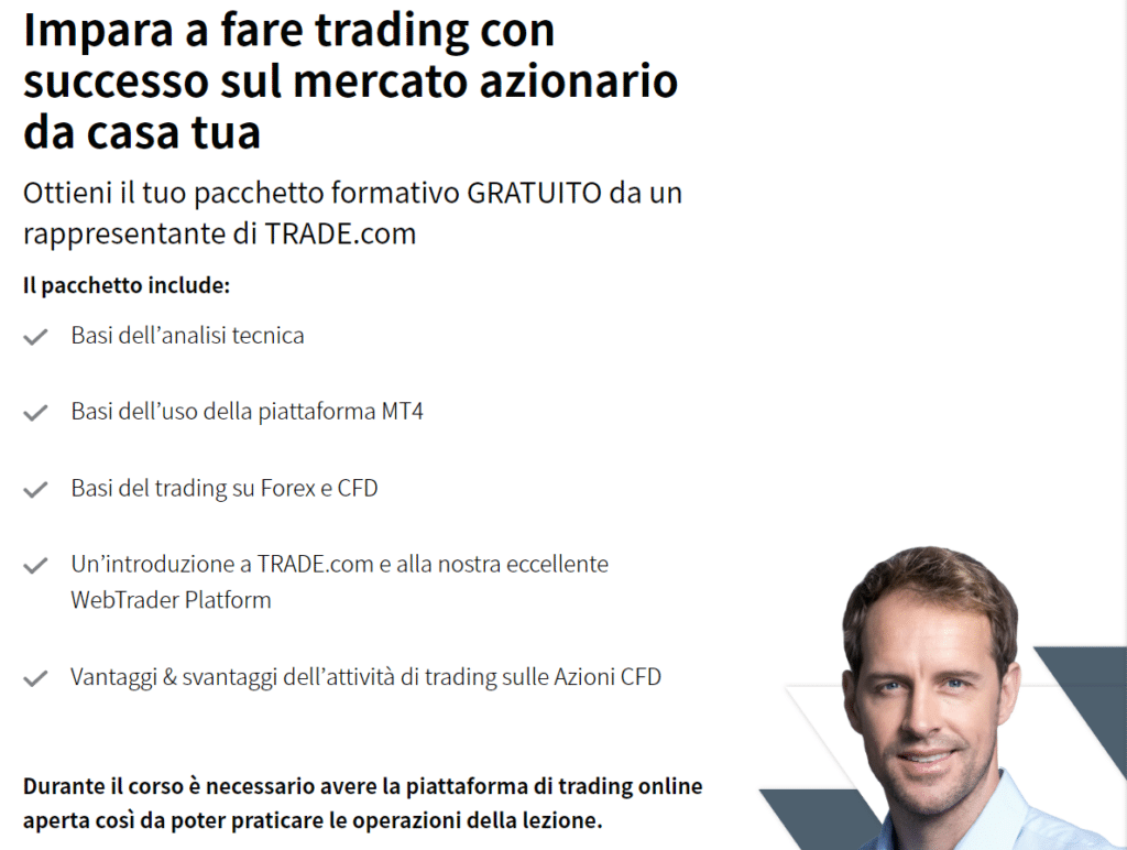 corso trading gratis trade.com