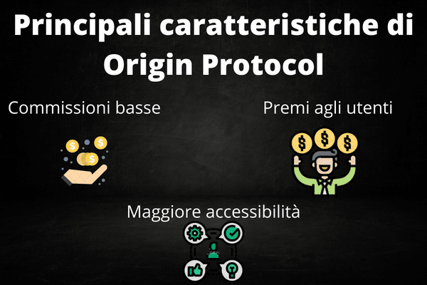 Immagine che mostra alcune delle principali caratteristiche di Origin Protocol (OGN).