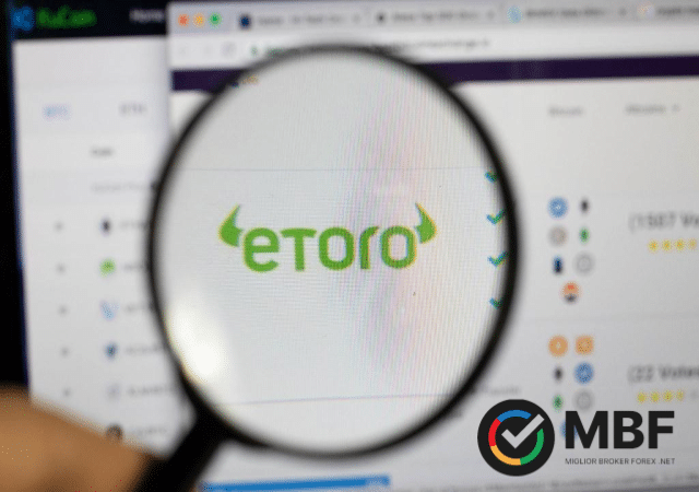 L'apertura di un conto con eToro permette di usare opzioni avanzate di trading automatico e di social trading