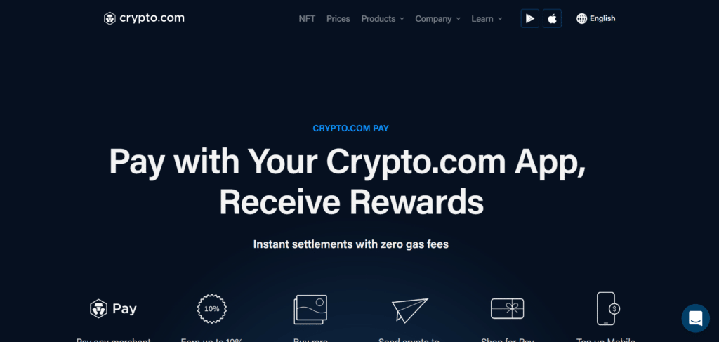 Immagine che mostra la possibilità di poter fare acquisti quotidiani utilizzando le tue criptovalute grazie all'app di Crypto.com