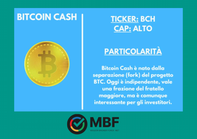La nostra scheda riassuntiva su Bitcoin Cash