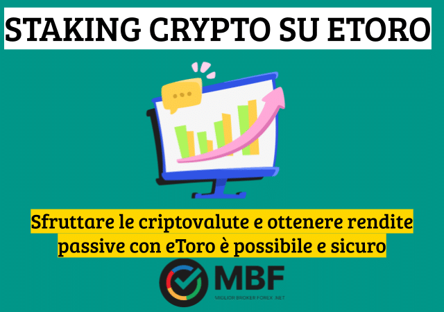 Staking di criptovalute con eToro: come funziona?