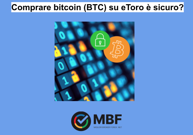 Sicurezza nel comprare BTC con eToro