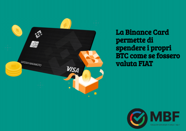 la Binance Card e i suoi vantaggi