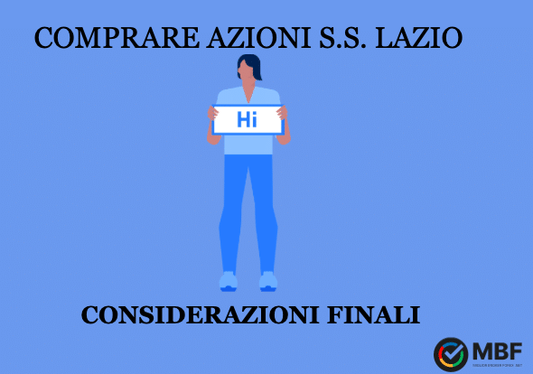 Considerazioni finali