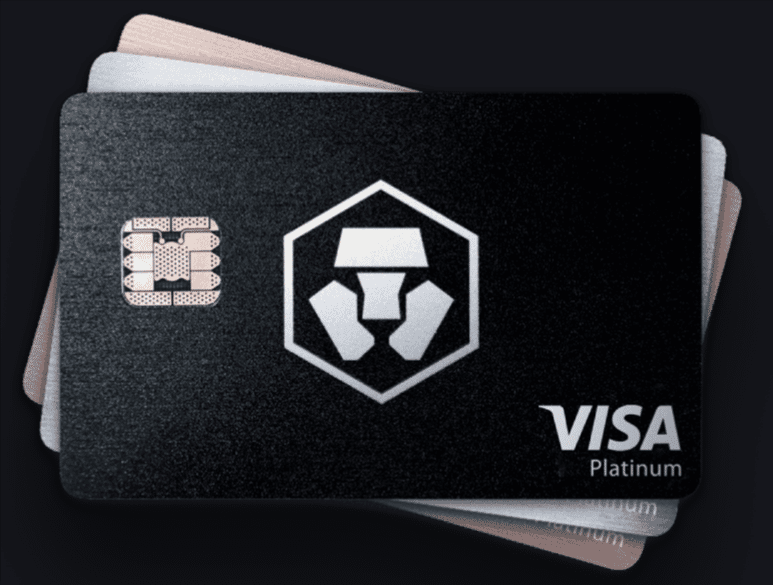 Immagine della carta VISA di Crypto.com