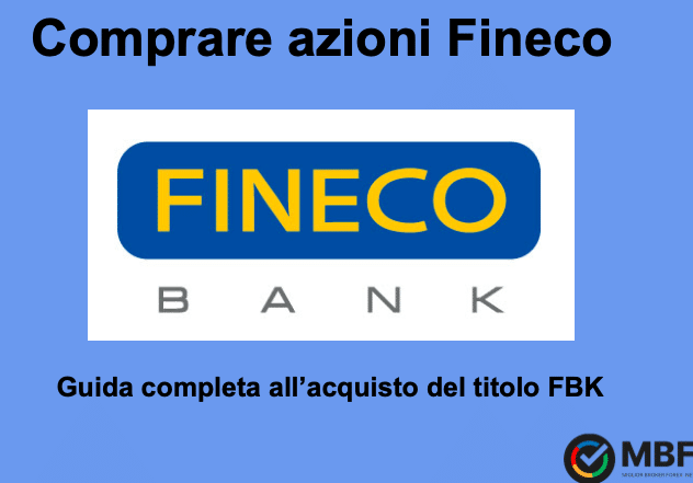 Comprare azioni Fineco