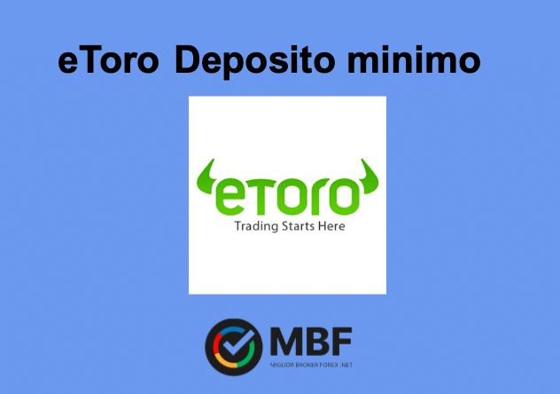 eToro deposito minimo