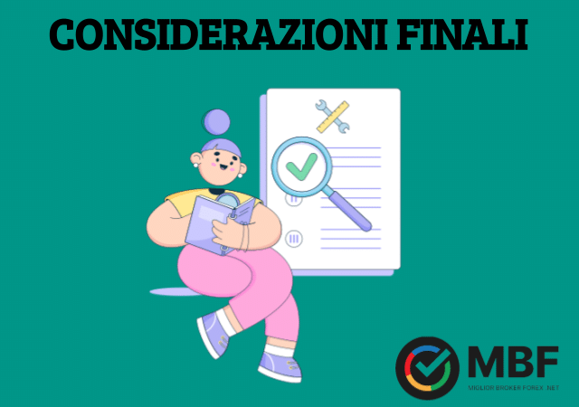 considerazioni finali sul corso trading